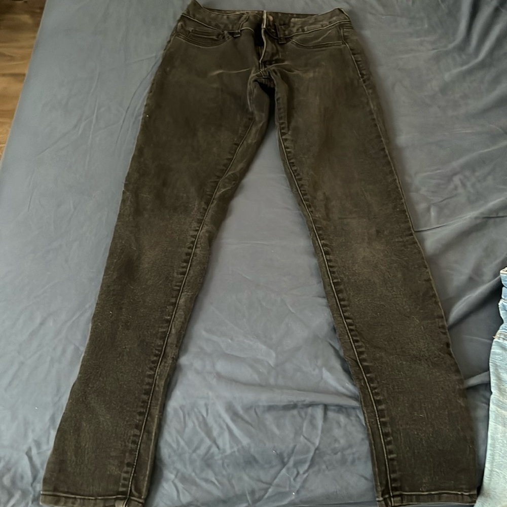 Black jeggings